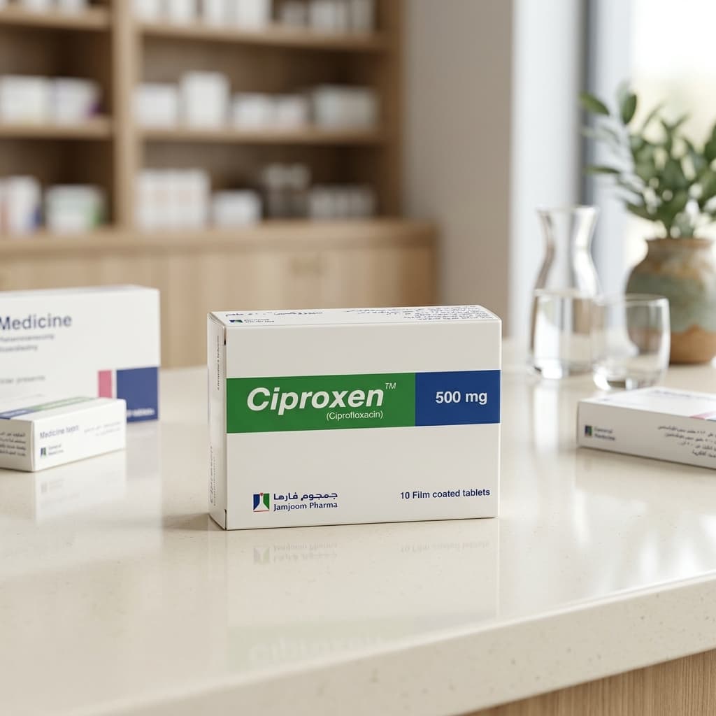 Ciproxen 500 mg फिल्म-कोटेड टैबलेट - 1