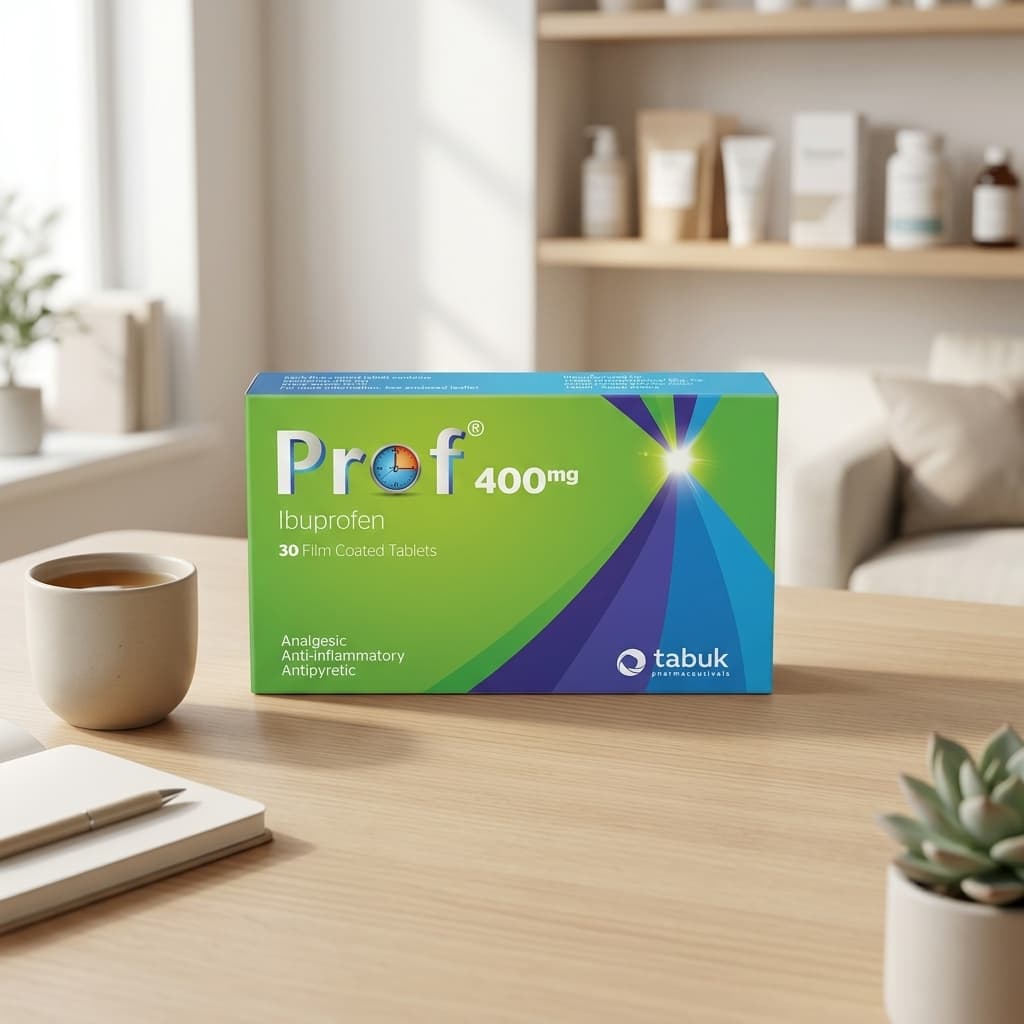 Prof 400 mg Film-Coated Tablets - 1