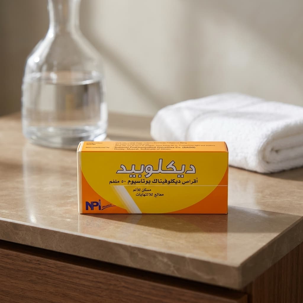 ڈیکلوپڈ (Diclopid) ڈیکلوفیناک پوٹاشیم 50 mg گولیاں - 1