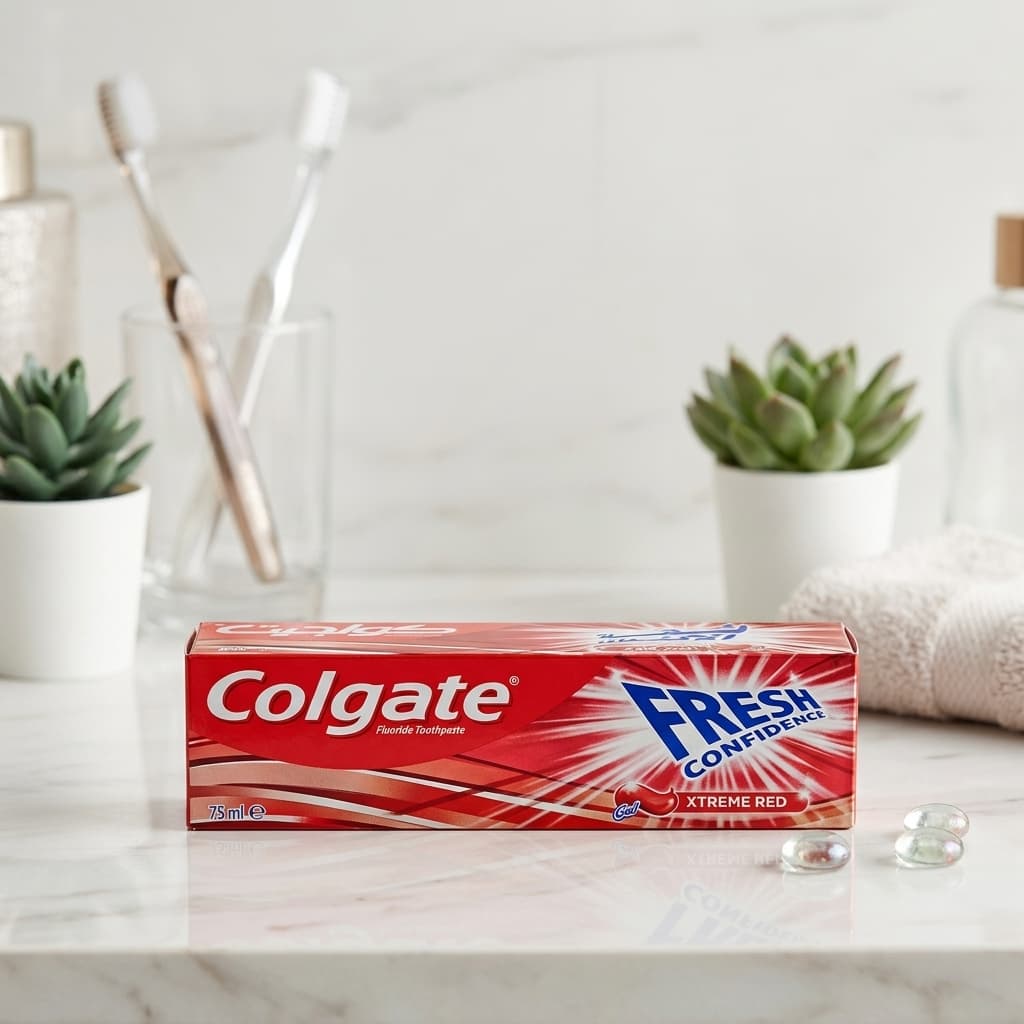 高露洁 Colgate Fresh Confidence 劲红凝胶牙膏 - 1