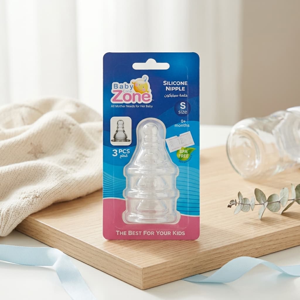 Silicone Baby Feeding Nipple - 1