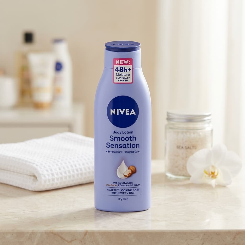 NIVEA 妮维雅 丝滑感官身体乳 (针对干性肌肤) - 1