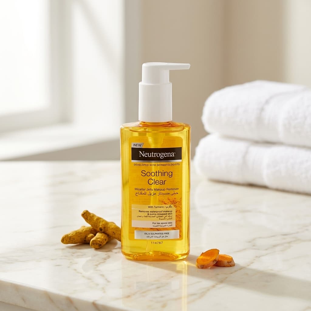 Neutrogena Soothing Clear 姜黄舒缓清爽胶束卸妆啫喱 - 1