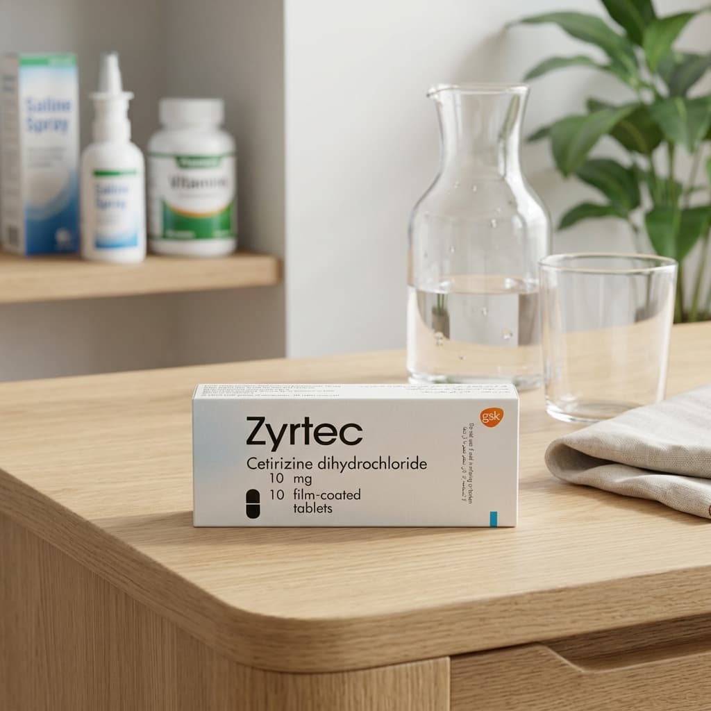 Zyrtec 10 mg 薄膜包衣片 - 1