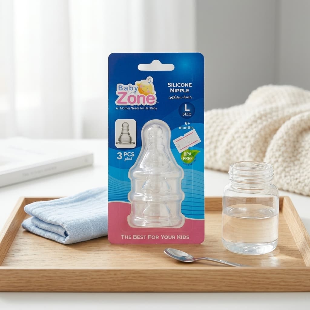 Large Silicone Baby Nipple - 1