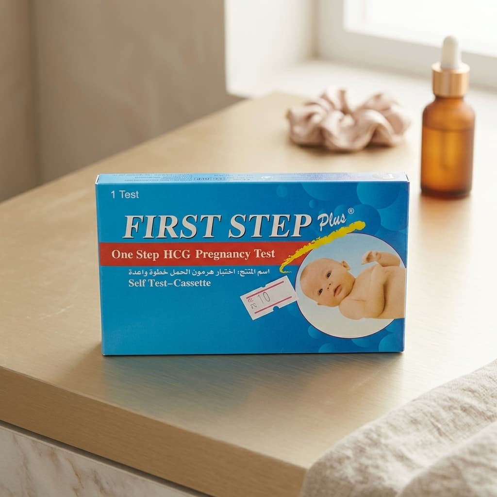 فيرست ستيب بلس اختبار الحمل هرمون HCG خطوة واحدة - 1