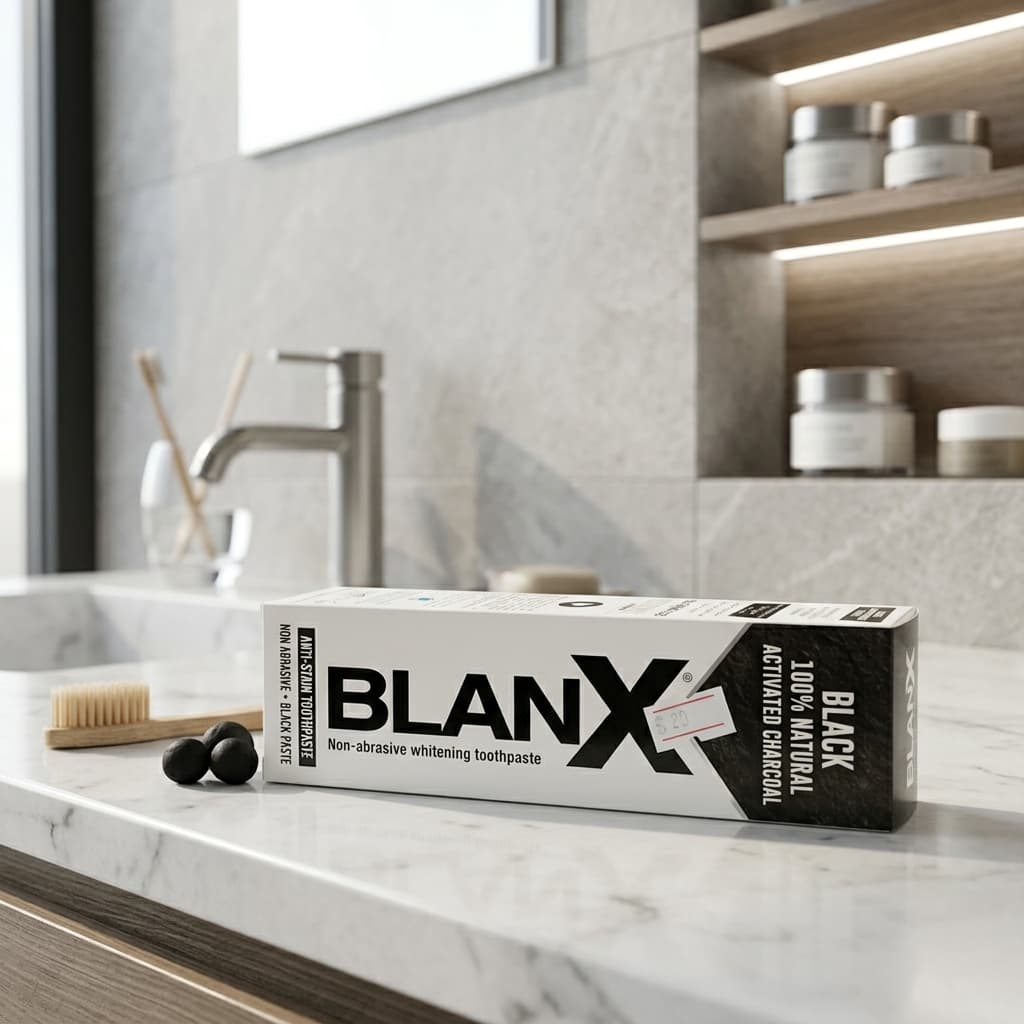 BlanX Black 100% 天然活性炭美白牙膏 - 1