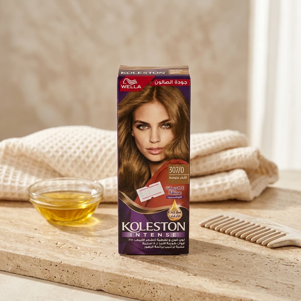 WELLA Koleston Intense Hair Dye 307/0 Medium Blonde - 1
