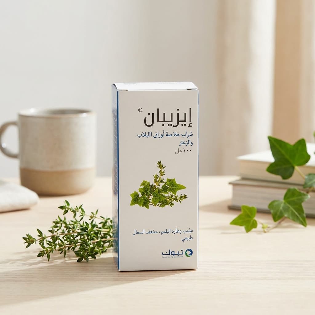 إيزيبان شراب خلاصة أوراق اللبلاب والزعتر - 1