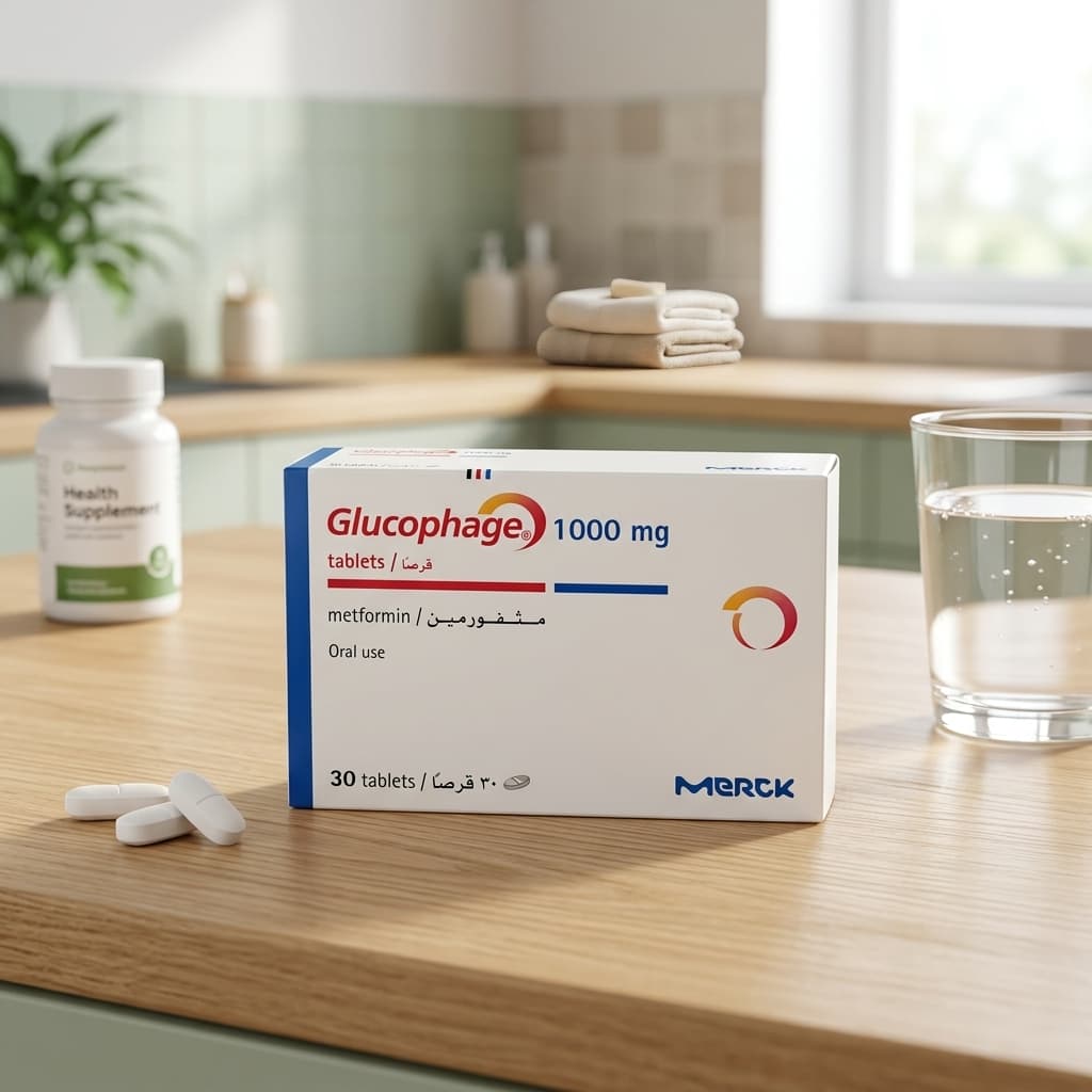 Glucophage 1000 mg Tablets - 1