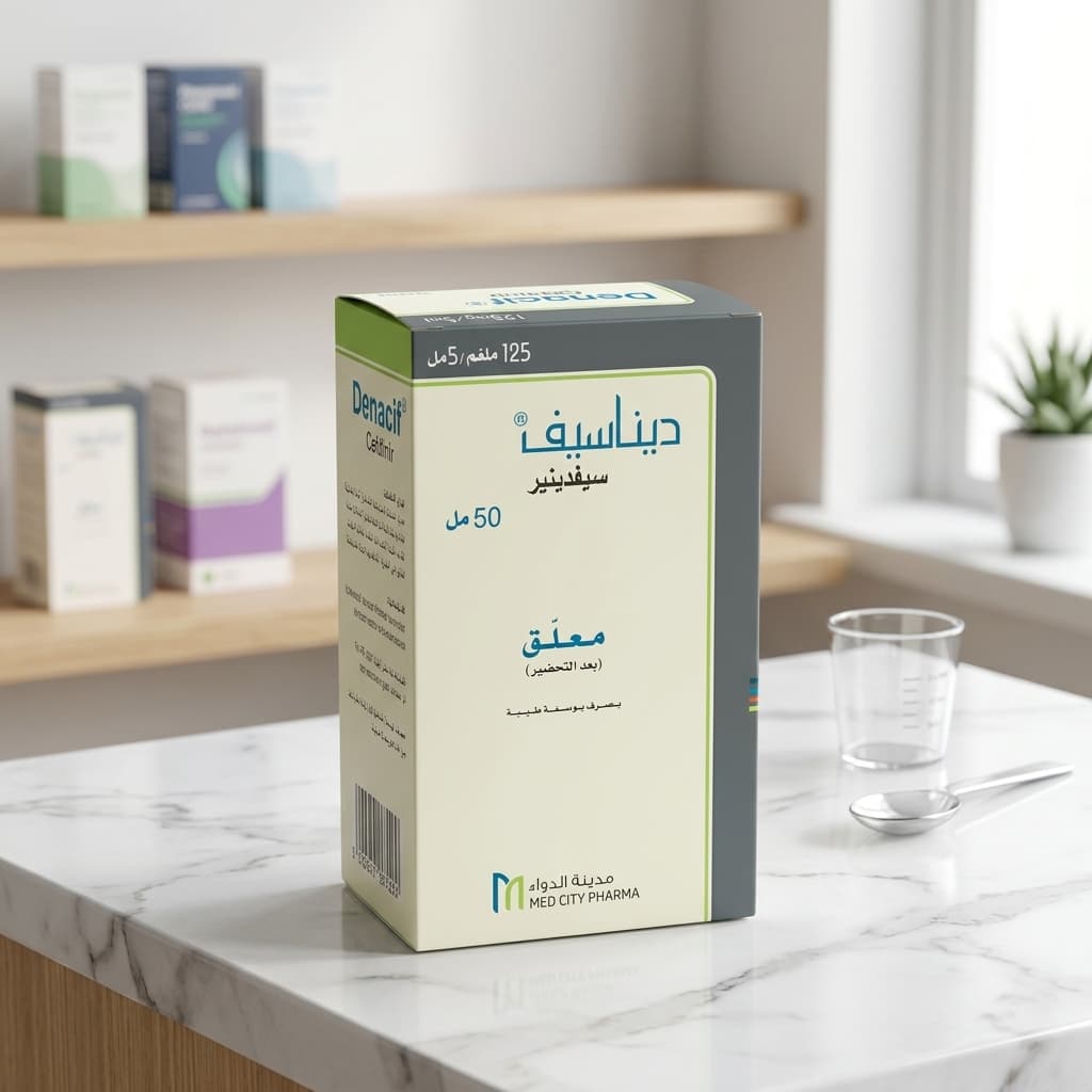 Denacif Cefdinir Suspension 50 ml - 1