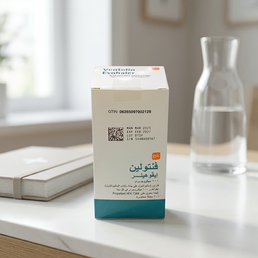 Ventolin Evohaler 100 micrograms - 1