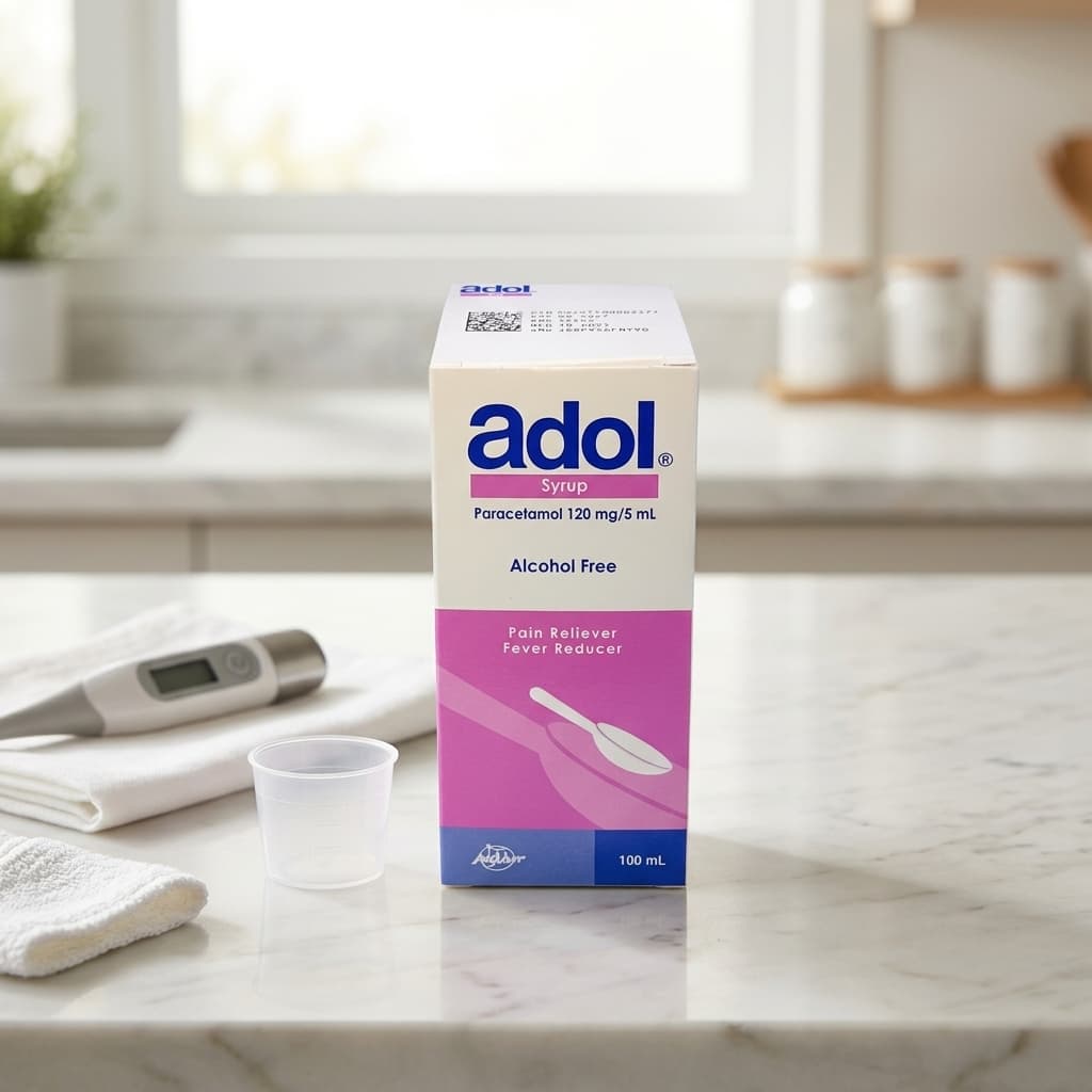 Adol Paracetamol Syrup 120 mg/5 ml - 1