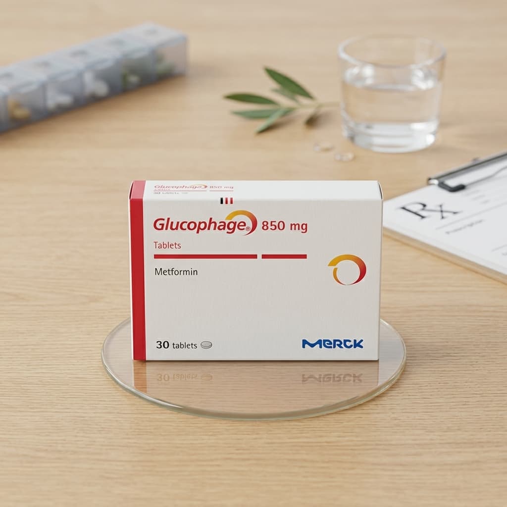 Glucophage 850 mg Tablets - 1