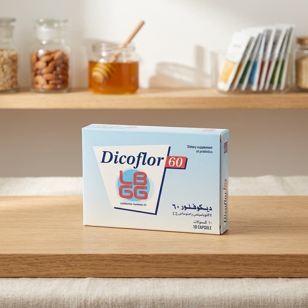 ديكوفلور 60 إل جي جي كبسولات بروبيوتيك - 1