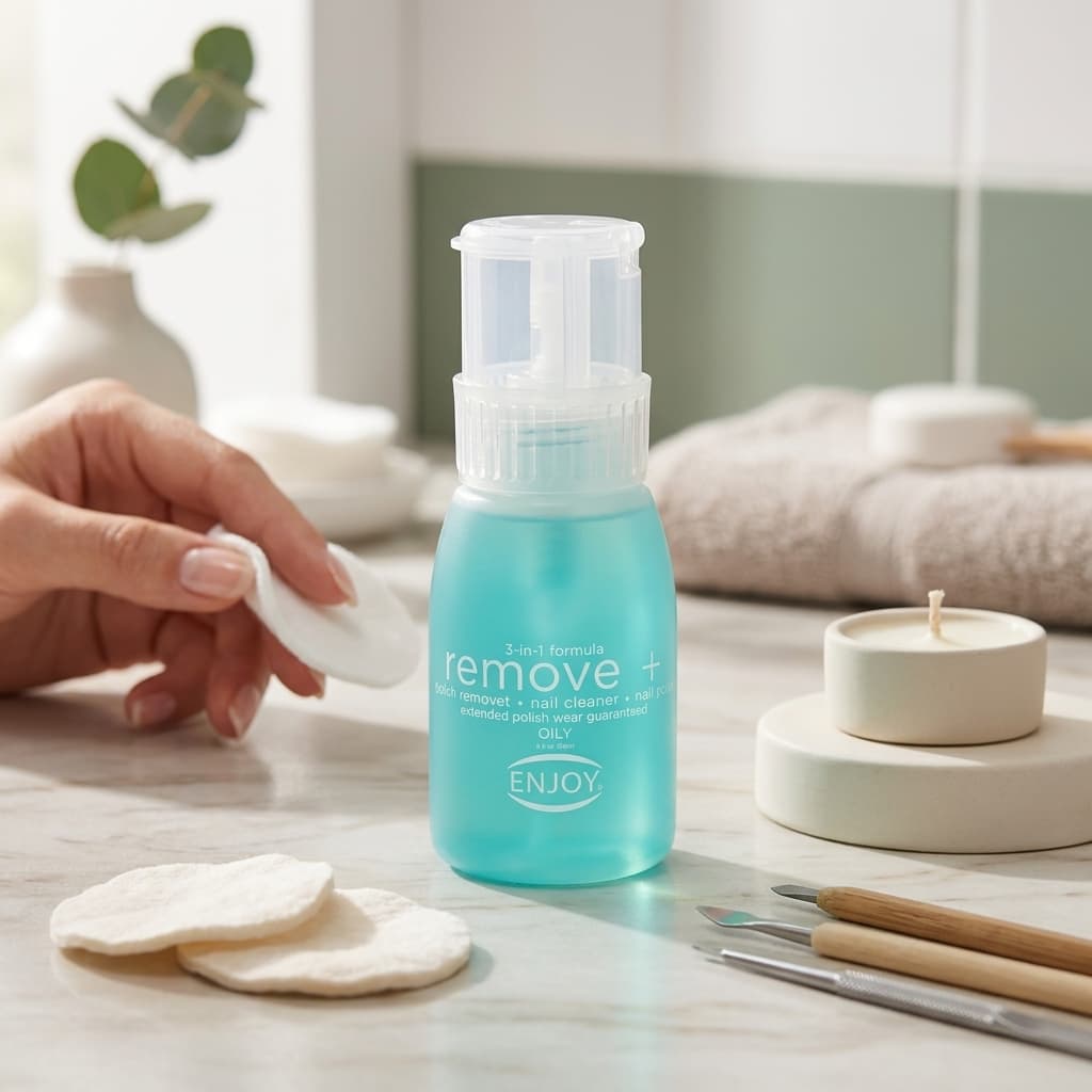3-in-1 Oily Nail Polish Remover - 1