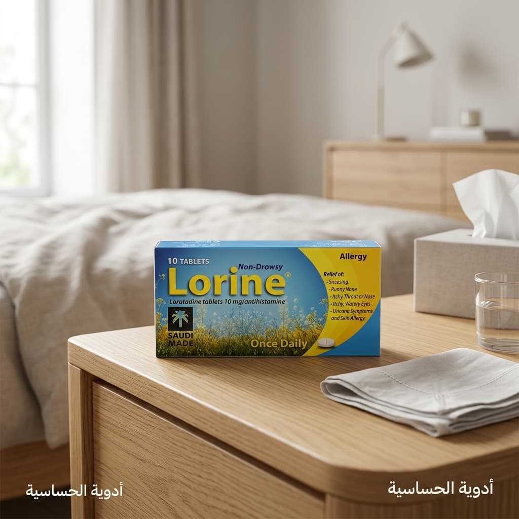 Lorine (لورين) 氯雷他定 10 mg 抗过敏片 - 1