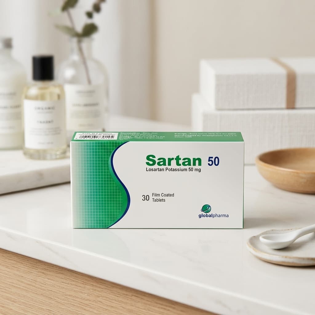 Sartan 50 Film-Coated Tablets - 1