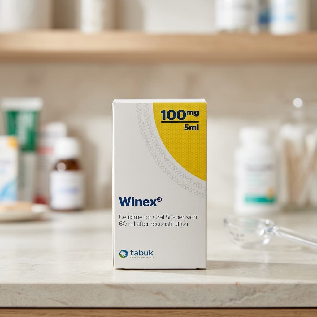 Winex Cefixime Oral Suspension 100 mg/5 ml - 1