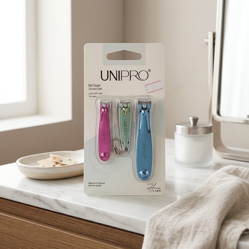 UNIPRO Stainless Steel Nail Clipper Set - 1