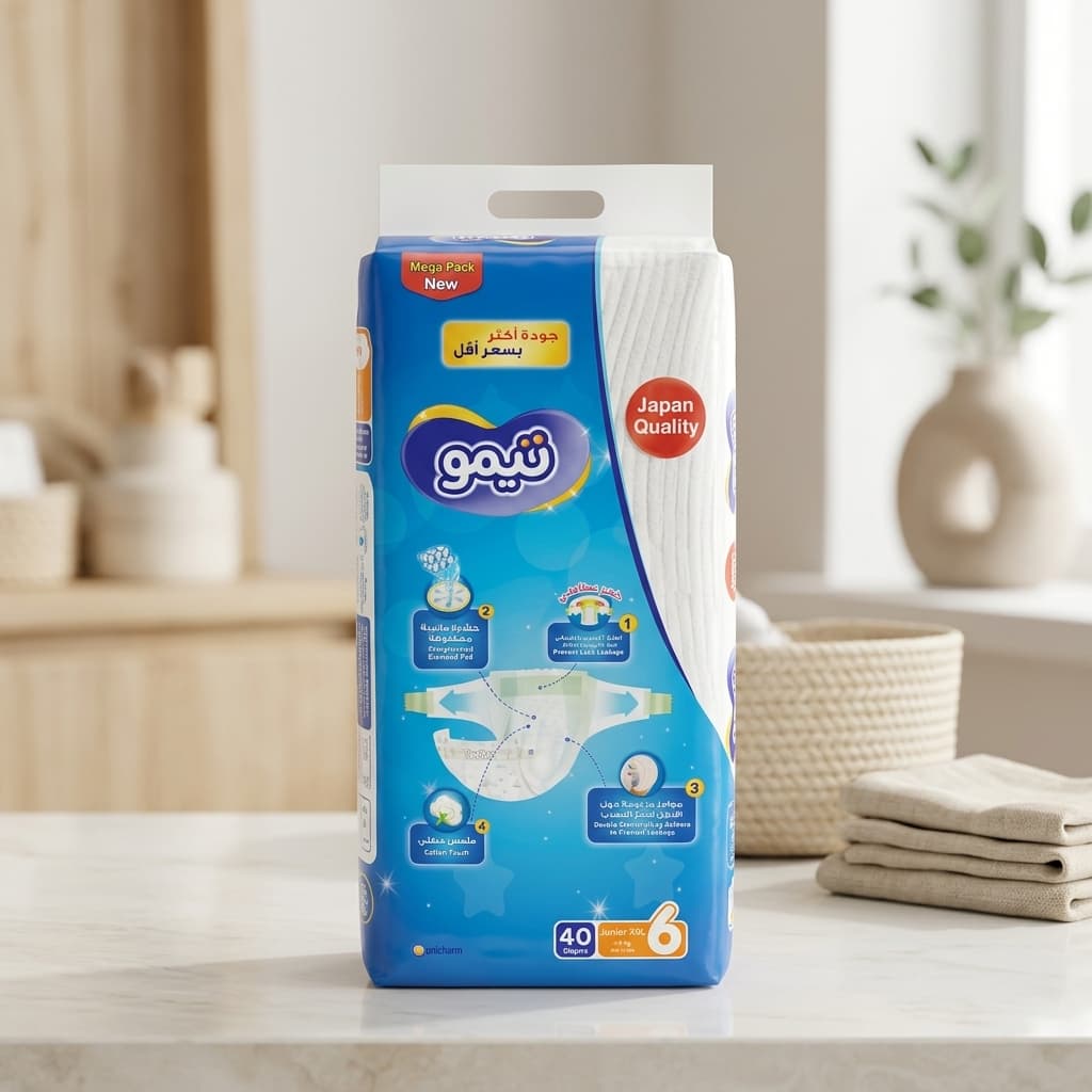 TeeMo Junior XXL Diapers Size 6 - 1