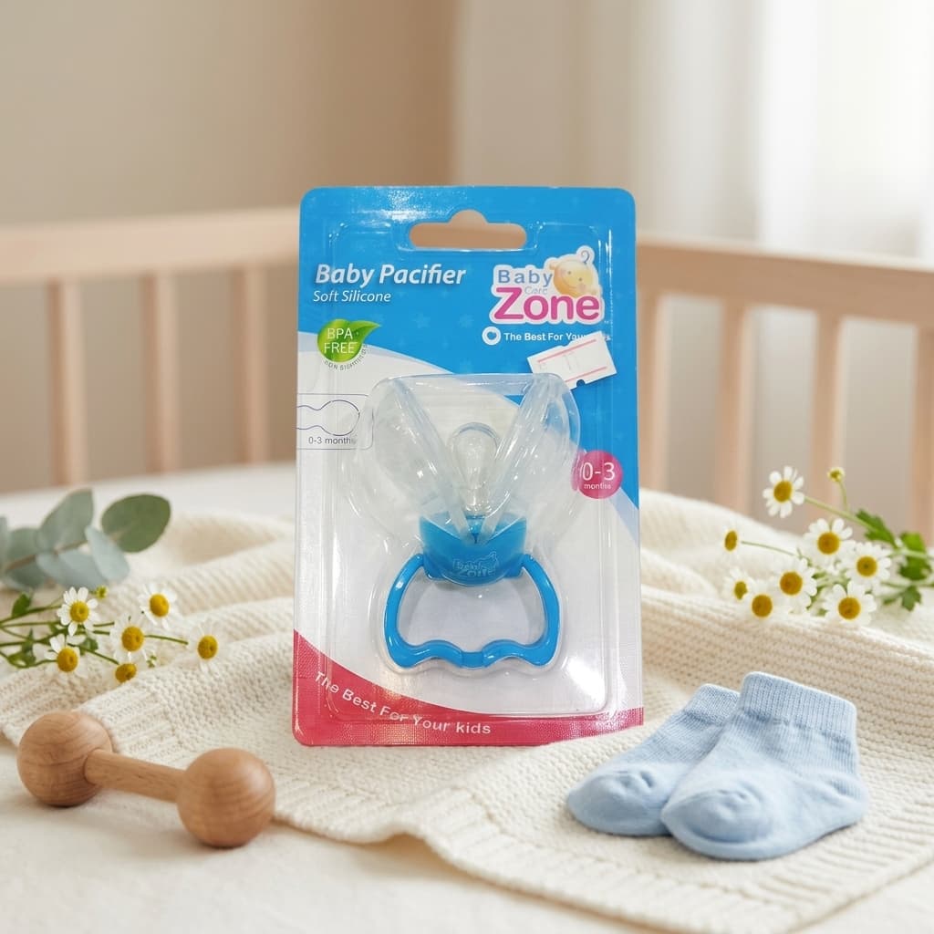Soft Silicone Baby Pacifier 0-3 Months - 1