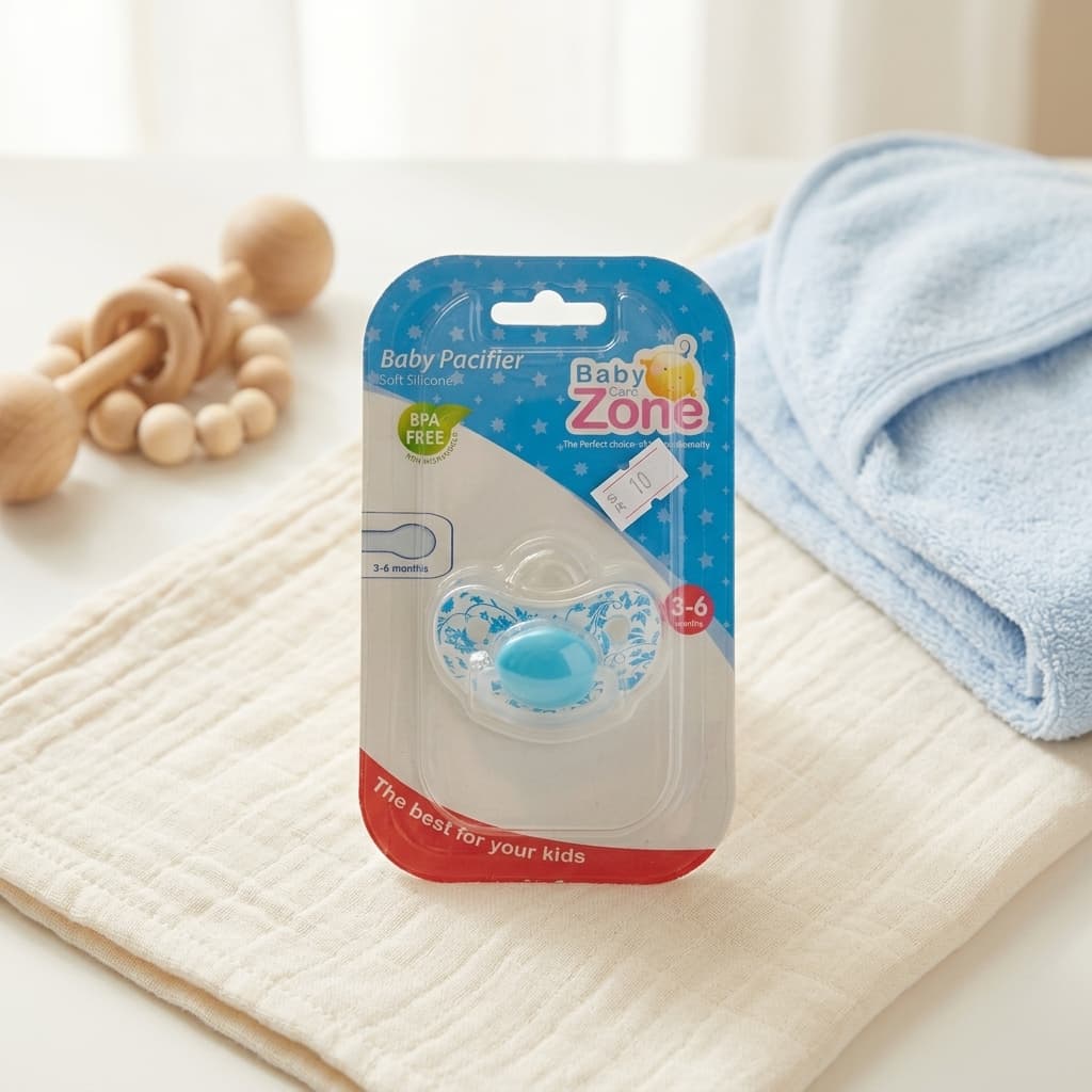 Soft Silicone Baby Pacifier 3-6 Months - 1
